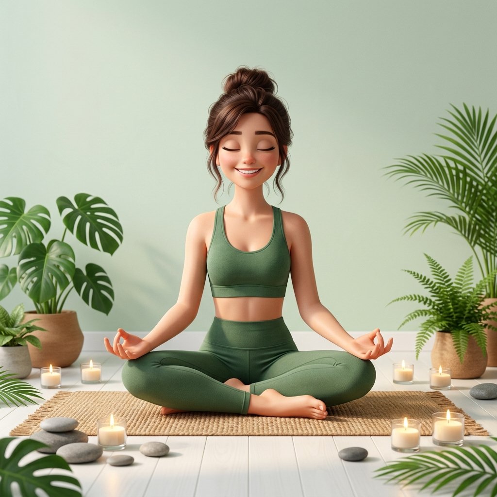 Meditating Woman